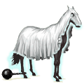 unicorn de călărit fantomă 