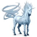 unicorn de călărit element de aer