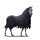 cal de călărit mors