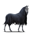 unicorn de călărit cu aripi mors