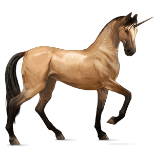 unicorn de tracţiune shire negru