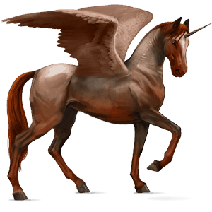unicorn de călărit cu aripi piersiciu