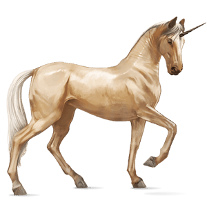 unicorn de călărit dereş
