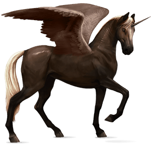 unicorn de călărit cu aripi quarter horse pacomira 