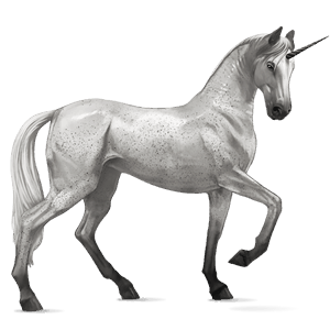 unicorn de călărit akhal-teke Șarg