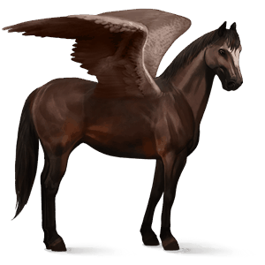 pegas de călărit tennessee walker murg închis