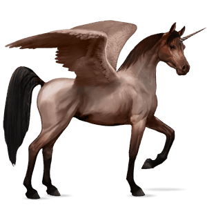 unicorn de călărit cu aripi piersiciu