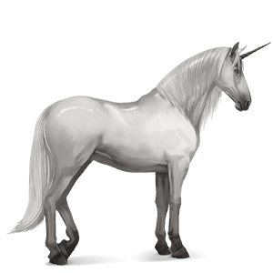 unicorn de călărit sur