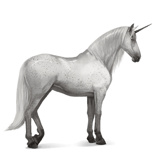 unicorn de călărit akhal-teke Șarg