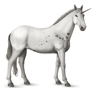 unicorn de călărit sur şoriciu