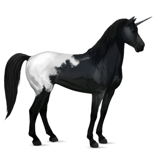 unicorn de călărit irish hunter sur rotat