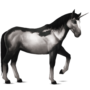 unicorn de călărit tennessee walker roib închis blond 