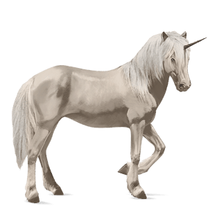 unicorn de călărit hanoverian murg
