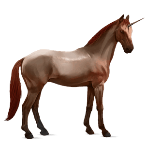 unicorn de călărit sur