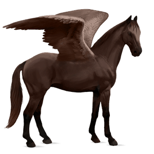 pegas de călărit tennessee walker roib închis