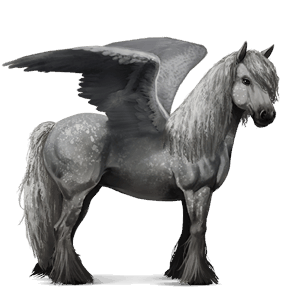 pegas de călărit camargue sur rotat
