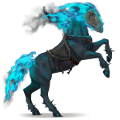 unicorn de tracţiune călăreţ fantomă