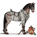 ponei unicorn roba mască de fier