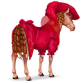 unicorn de tracţiune cu aripi roba milady de winter