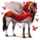 cal de călărit red