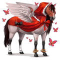 unicorn de călărit red
