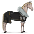 unicorn de călărit roba ana de austria