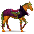 unicorn de călărit câmpie