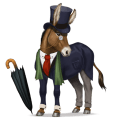 pegas de călărit roba mycroft holmes