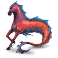 cal de tracţiune percheron sur rotat
