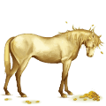 unicorn de călărit pursânge spaniol sur rotat