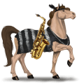 unicorn de călărit kwpn murg