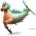 unicorn de călărit cu aripi sur rotat