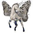 unicorn de călărit murg