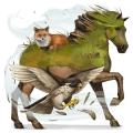 ponei pegas new forest murg deschis